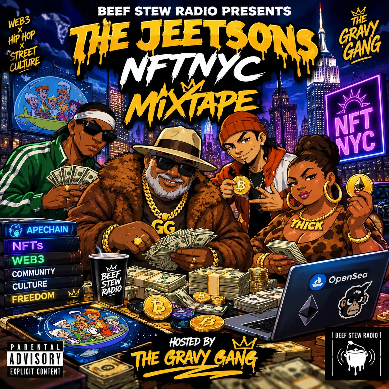 BeefStewRadio presents NFT NYC 2026 THE JEETSONS